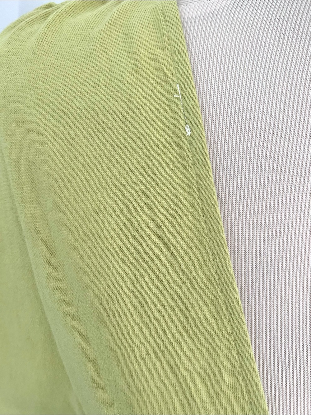 ☀️(A459) NEW Free People Free-est Alex Cotton Jersey Mini Dress. Green. Large - Picture 13 of 13